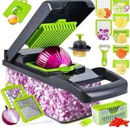 Vegetable Chopper & Slicer 16 in 1 – মাল্টিফাংশনাল কাটিং টুল