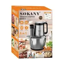 Sokany 6 in 1 Wonder Chopper, Multifunctional blander
