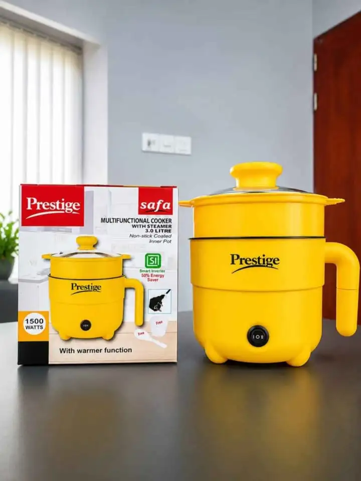 Prestige Multi Mini Coocker 2.2 Ltr Yellow