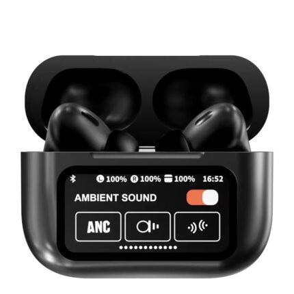 A9 pro Airpods  with ANC and ENC (Black)